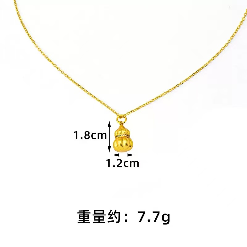 合金吊坠 南瓜葫芦项链手工项链时尚