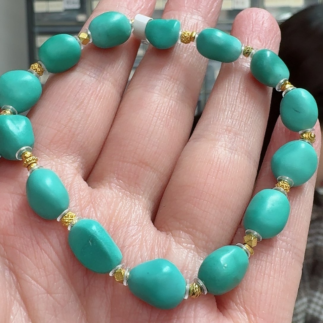 绿松石珠宝奇石未镶嵌