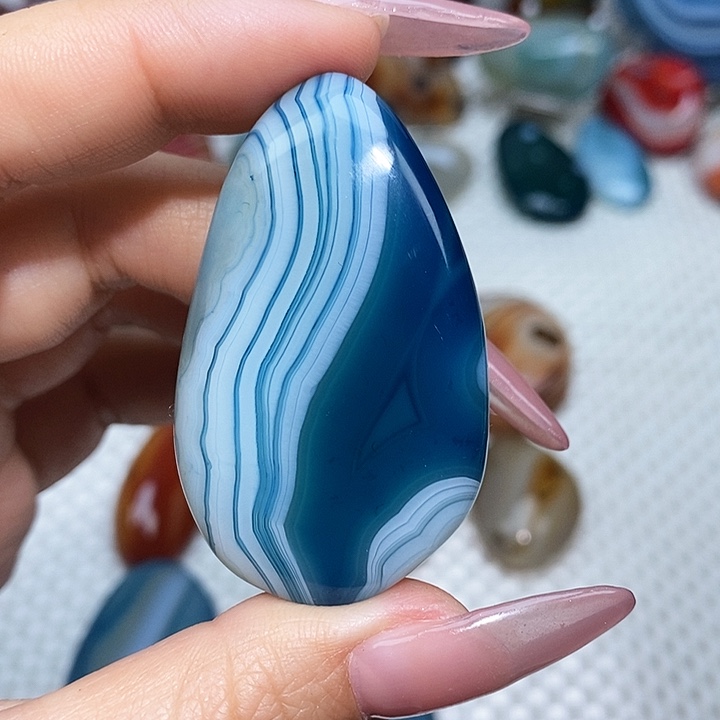 未镶嵌玛瑙/玉髓珠宝奇石一*