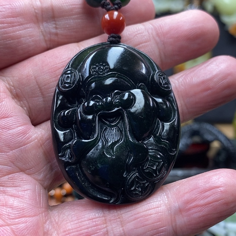 【闪购商品】蛇纹石玉吊坠未镶嵌