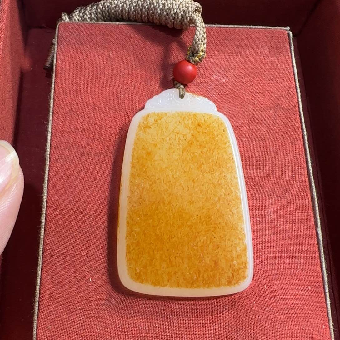 和田玉挂件未镶嵌