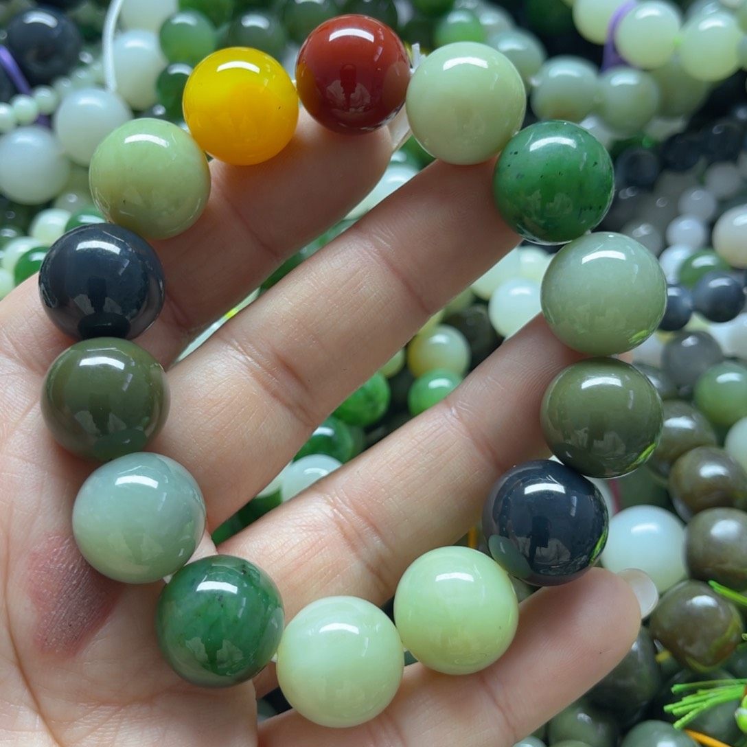 和田玉手链未镶嵌