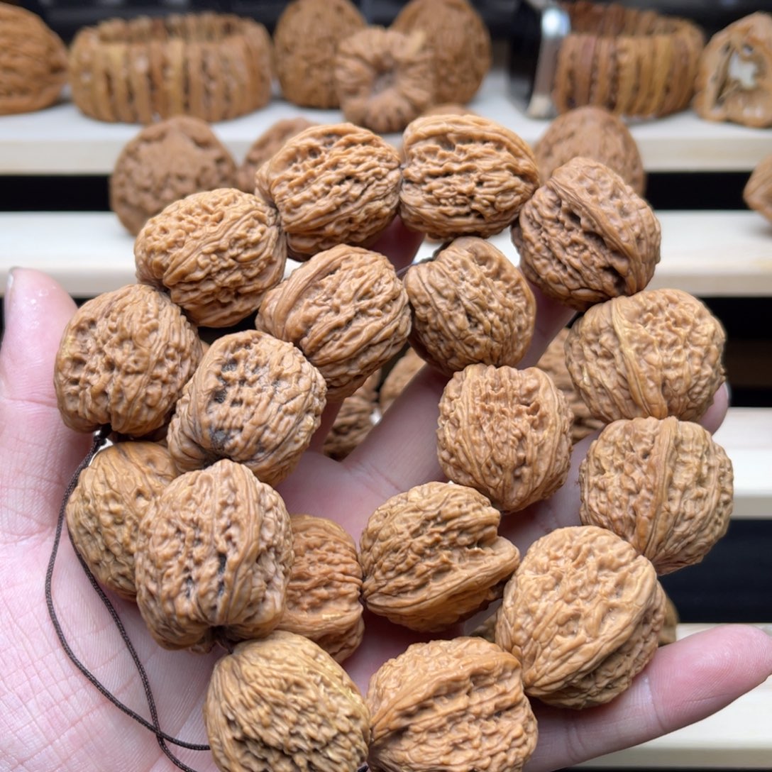 把件文玩核桃南将手持