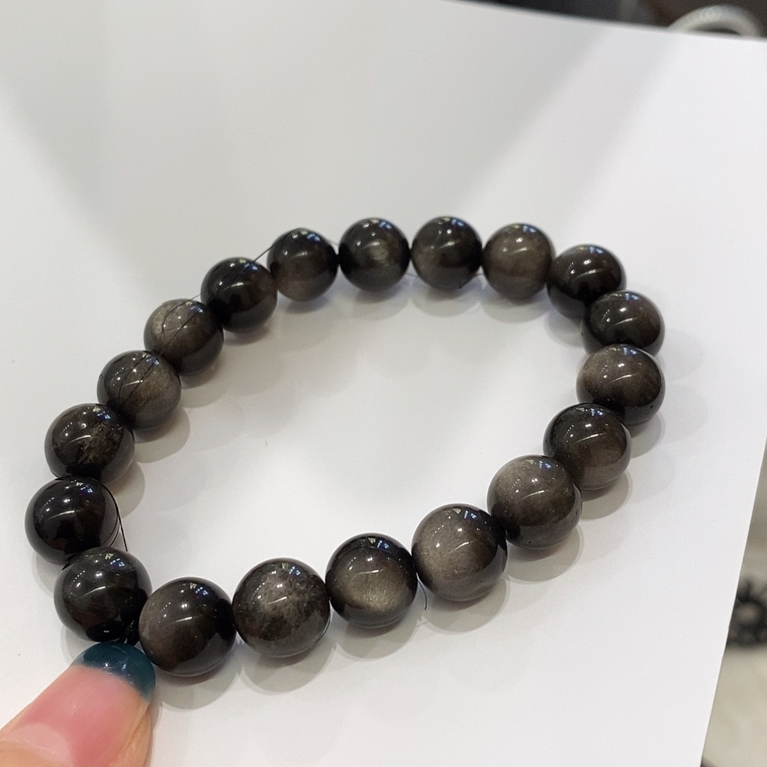 手链水晶未镶嵌银耀石mq