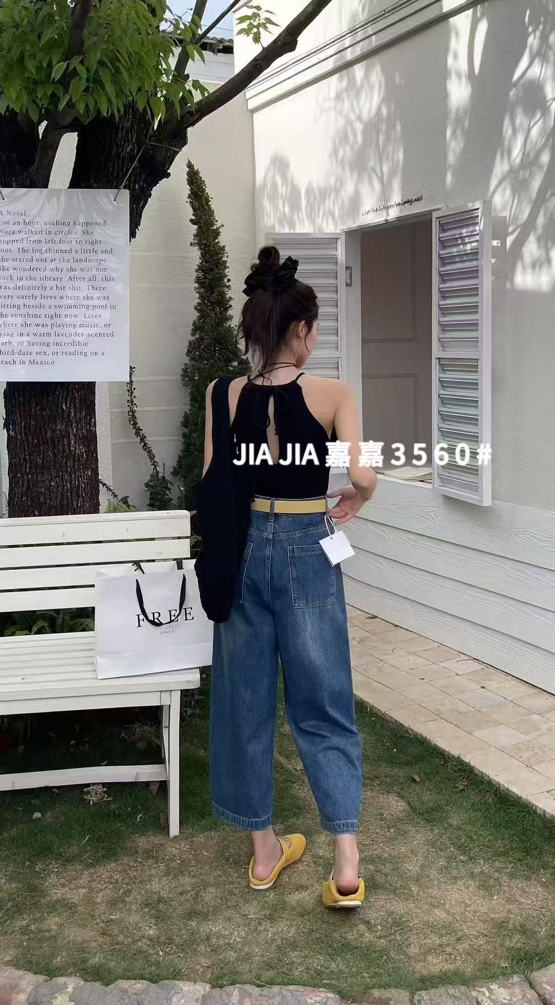 3560【小英牛仔裤】