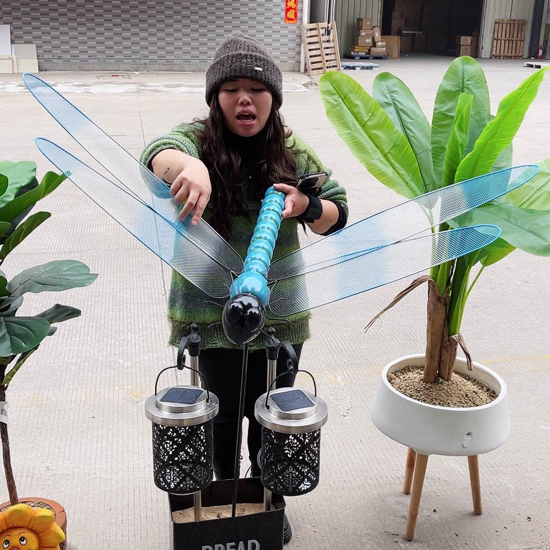 【闪购商品】无铅玻璃花园摆件&000&