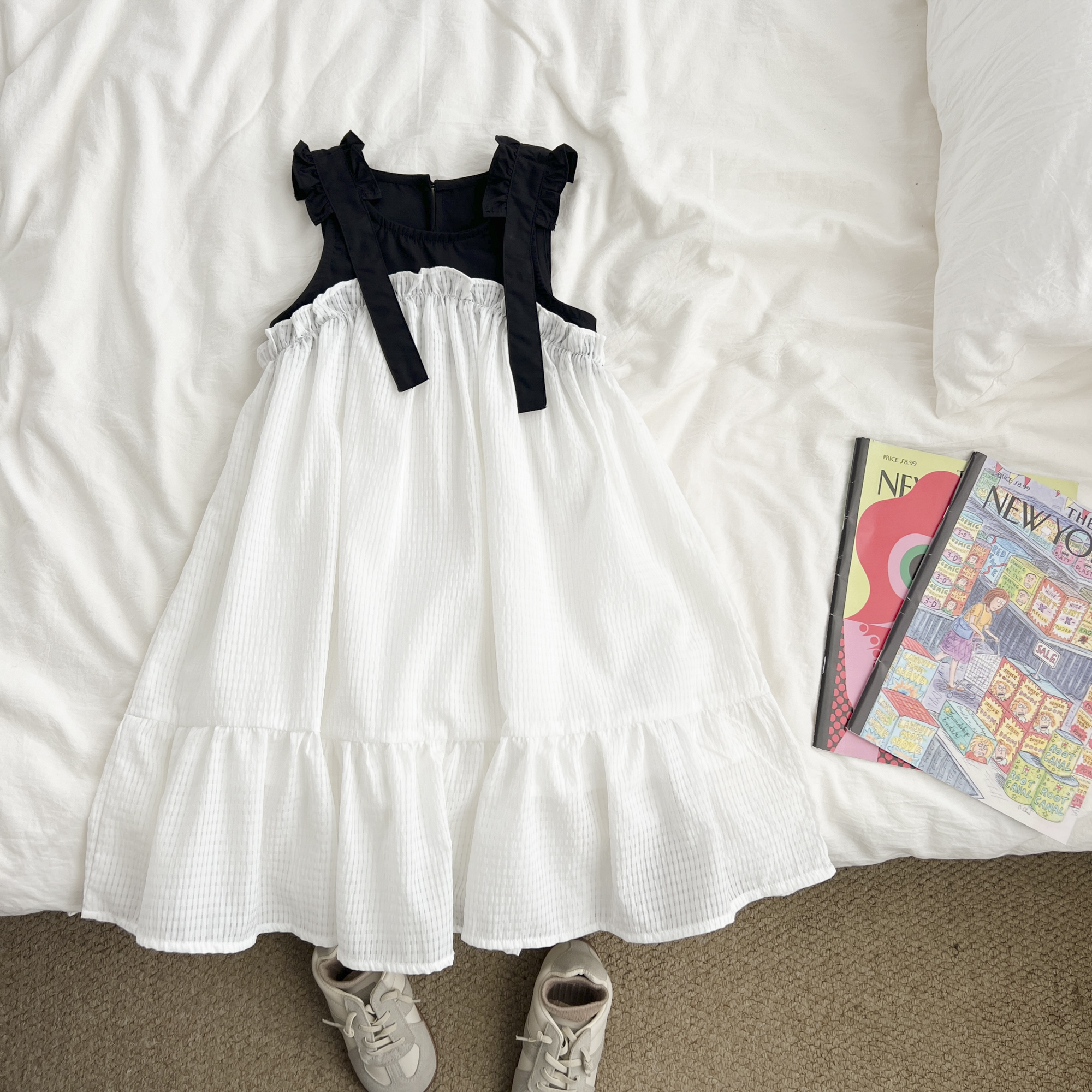 （现货）女童夏季吊带连衣裙韩版洋气裙子女宝宝公主裙XYQXW56816