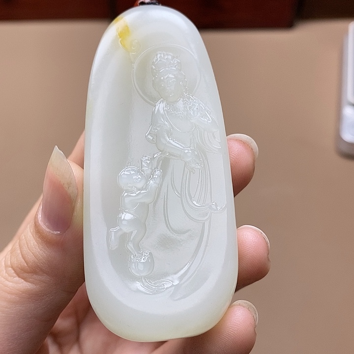 和田玉挂件未镶嵌F