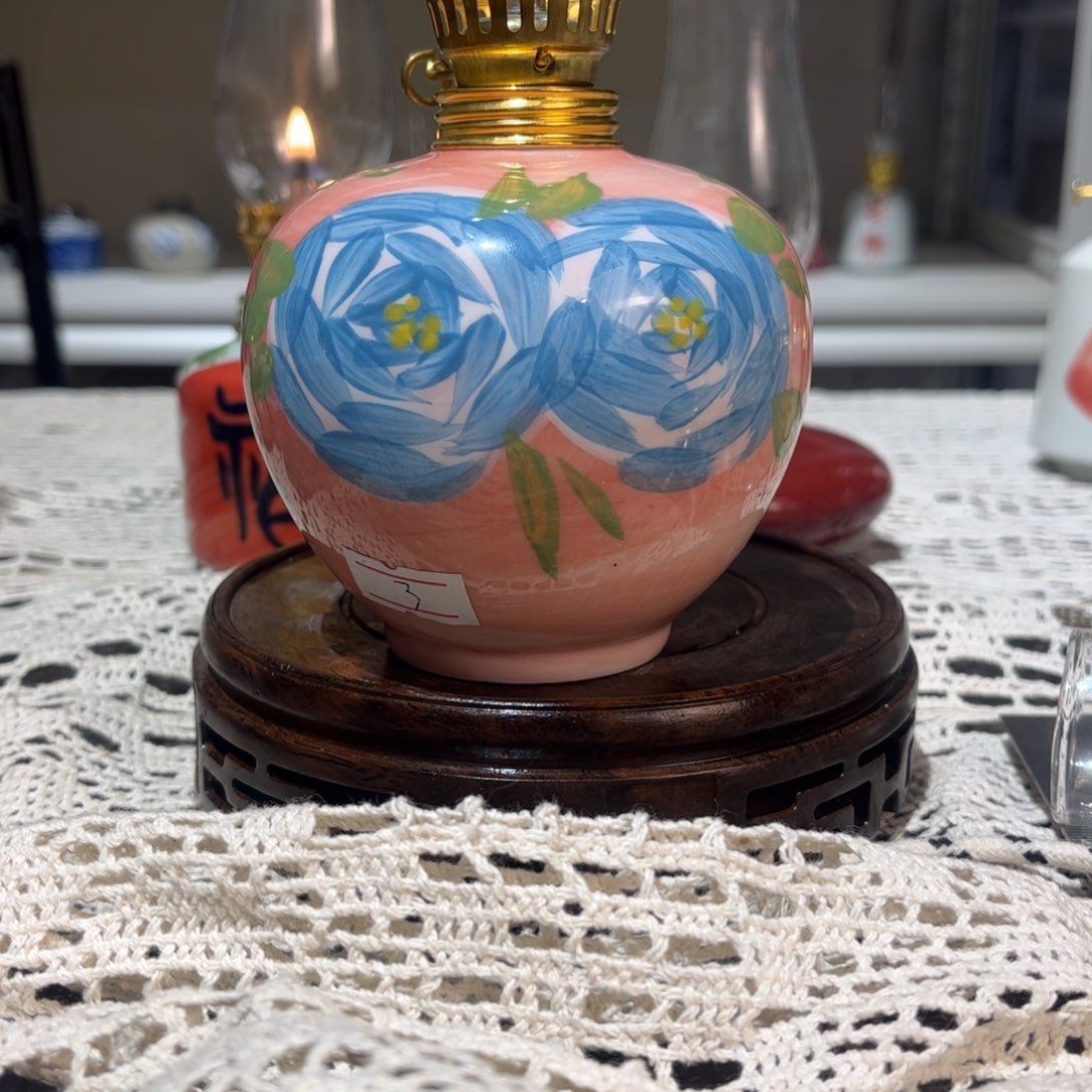 摆件景德镇陶瓷香薰灯