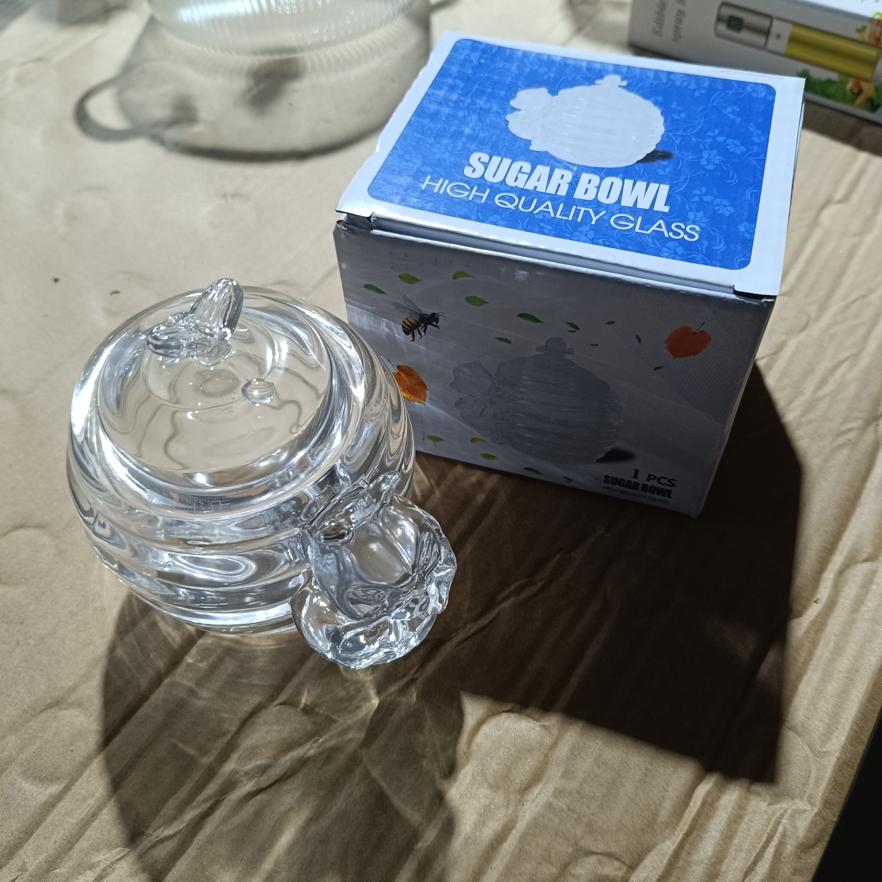 小熊蜂蜜罐/玻璃350C