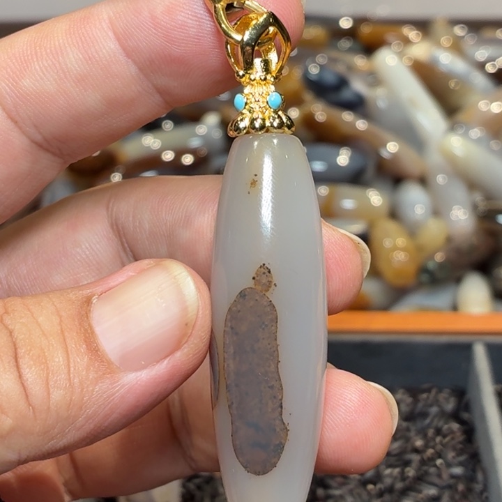 玛瑙/玉髓散珠_HEIMORI 天然天珠