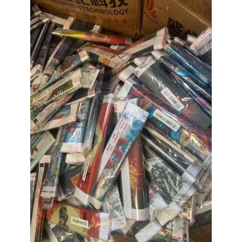 画点钻十字绣手工diy创意贴钻画满钻非满钻各种风格贴画