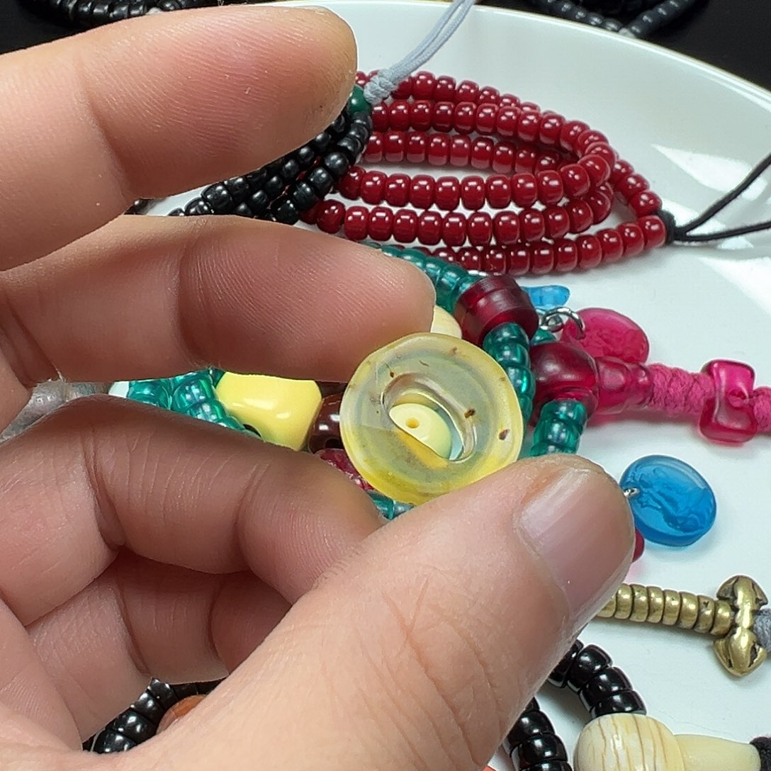 泥塑泥塑工艺品（料器隔片尺寸16）