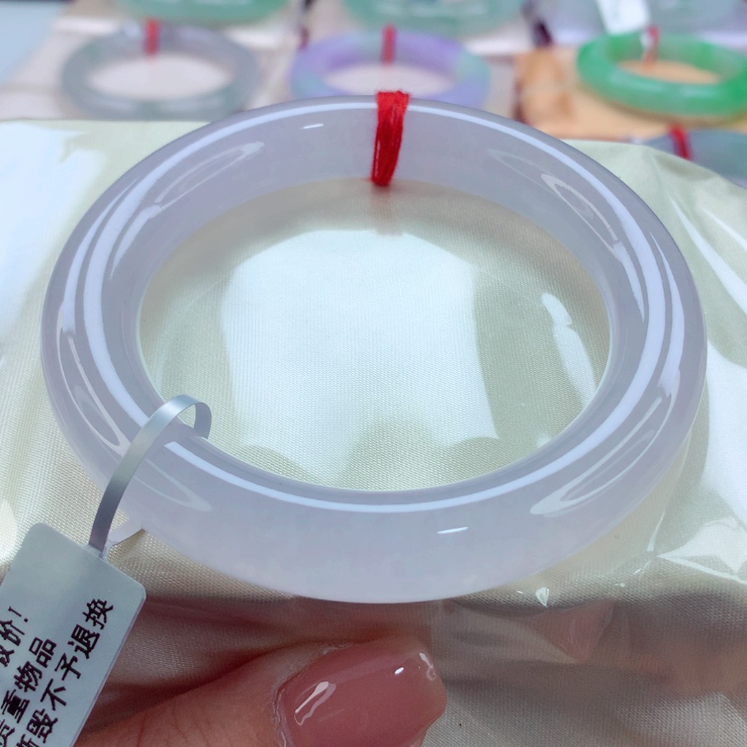 翡翠手镯（圆镯）未镶嵌师妹