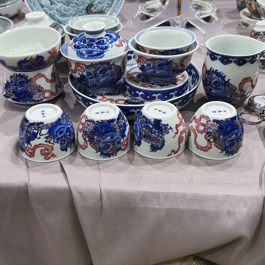 瓷片景德镇瓷器展和