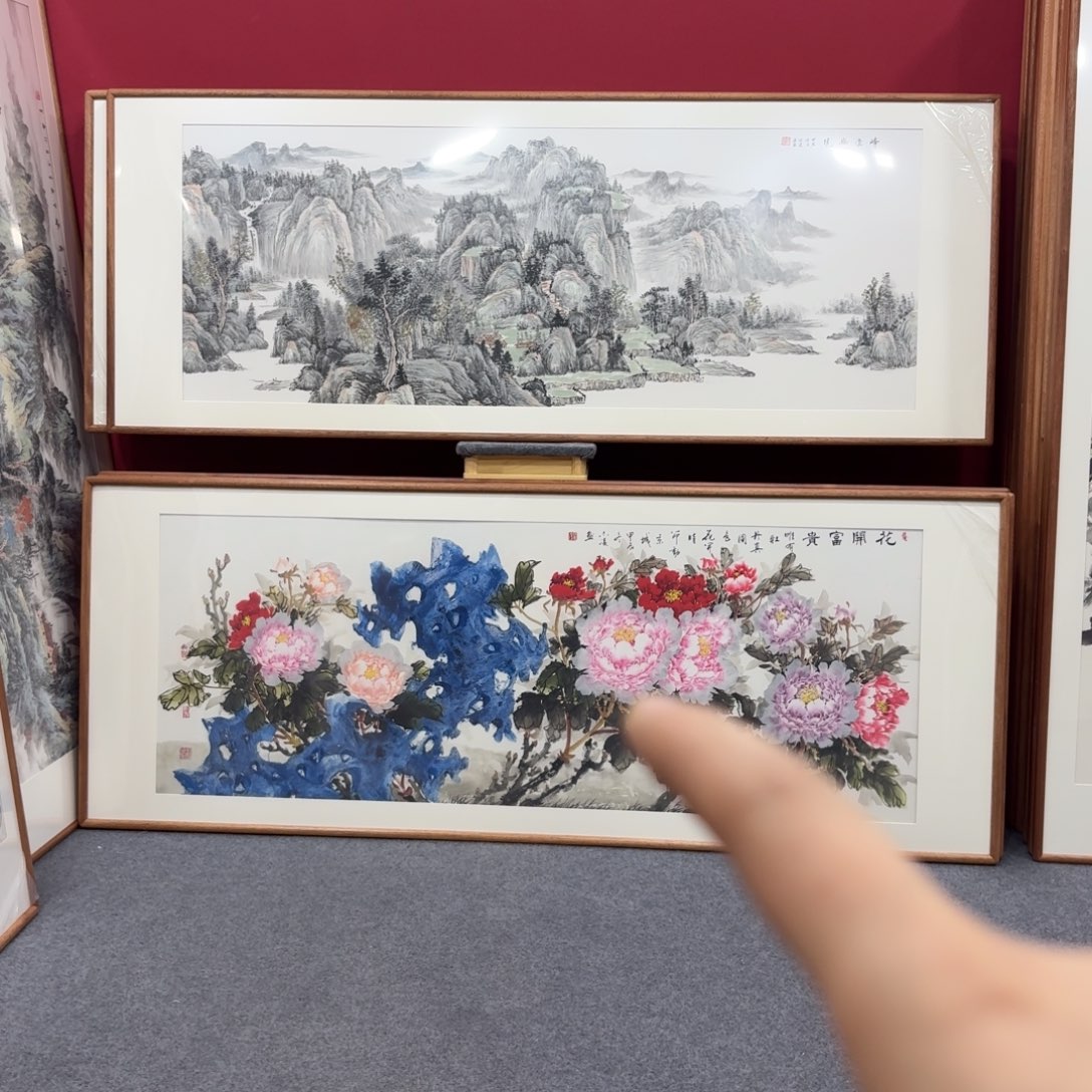 国画H****来手绘绘画作品