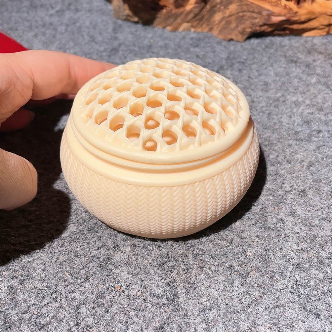 柏木（崖柏）象牙果香炉