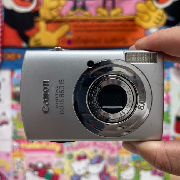 95新 Canon/佳能 ixus860is福利机人像机皇冷白皮奶油肌 出片复古