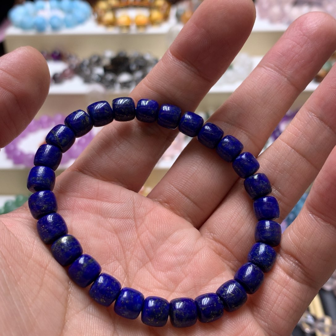 水晶手链未镶嵌青金石