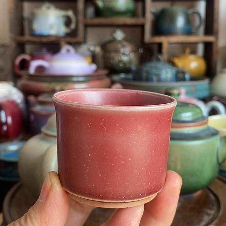 雾**花中国神后钧瓷茶具