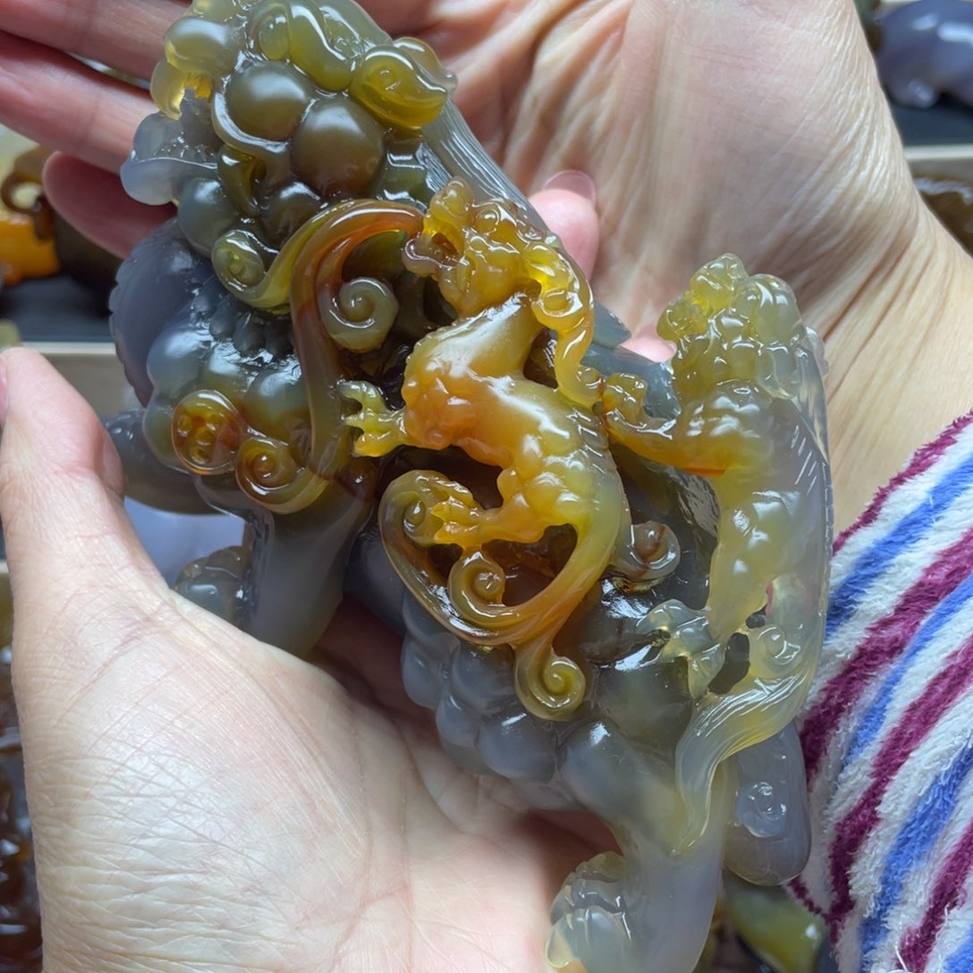 恒***修玛瑙/玉髓未镶嵌玛瑙