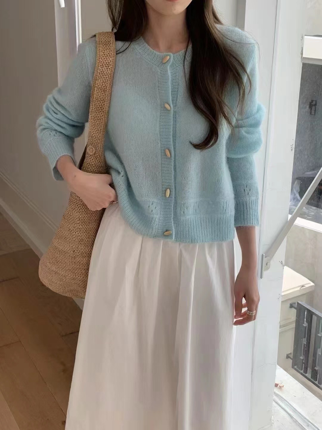 价格链接 下单备注编号 2025韩系春款毛衣衬衫