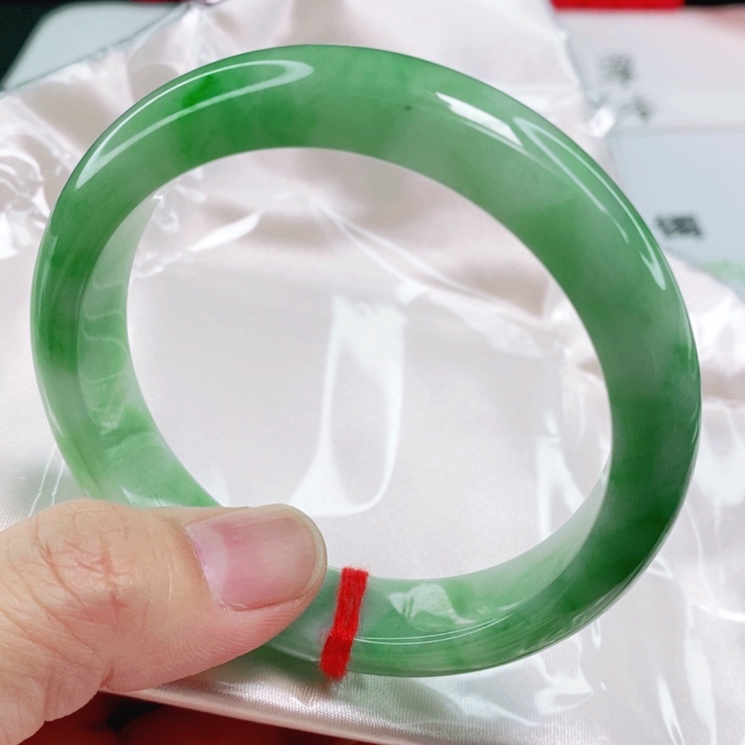 未镶嵌手镯翡翠58.6圈口