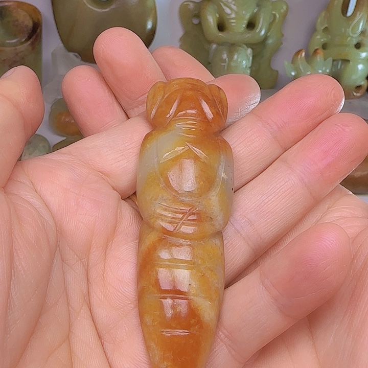 和田玉吊坠(不含链)未镶嵌