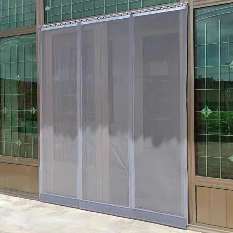 定制门帘防蚊门帘加密全磁条门帘空调帘透明四季通用门帘