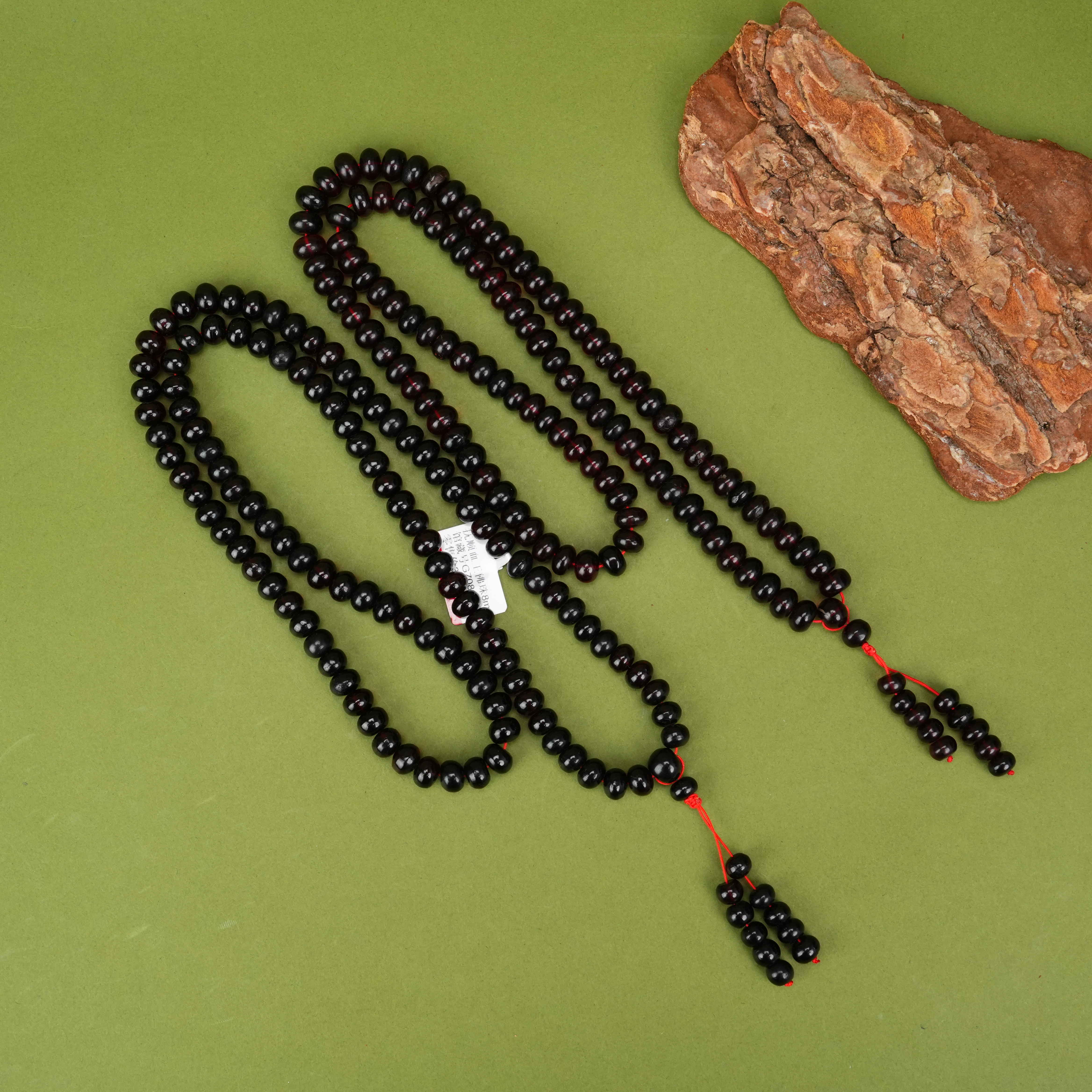 【村长专属】DB59943-抚顺血珀龙滴血佛珠-多样性发一件-8mm