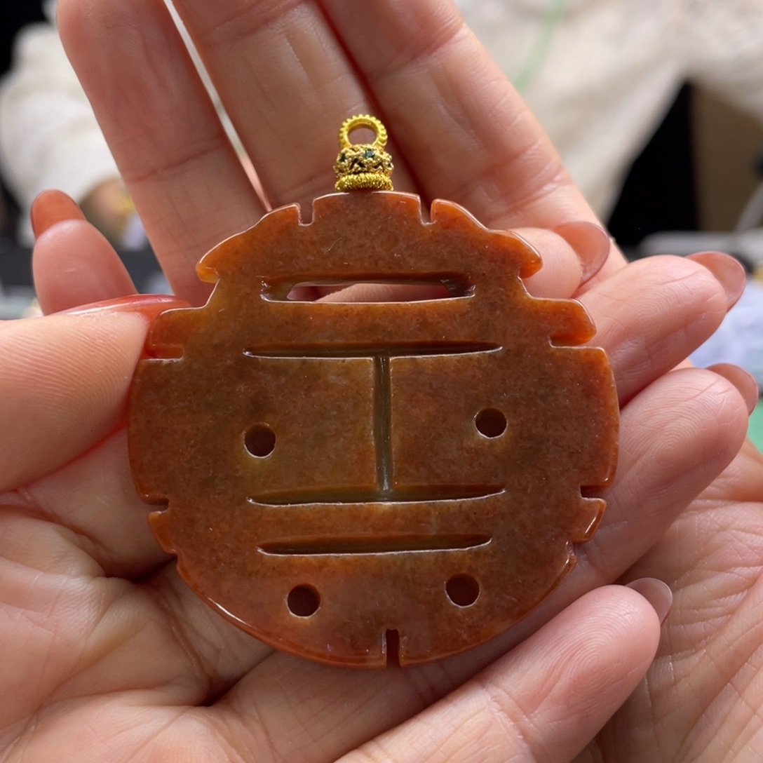 翡翠未镶嵌颈饰代编织