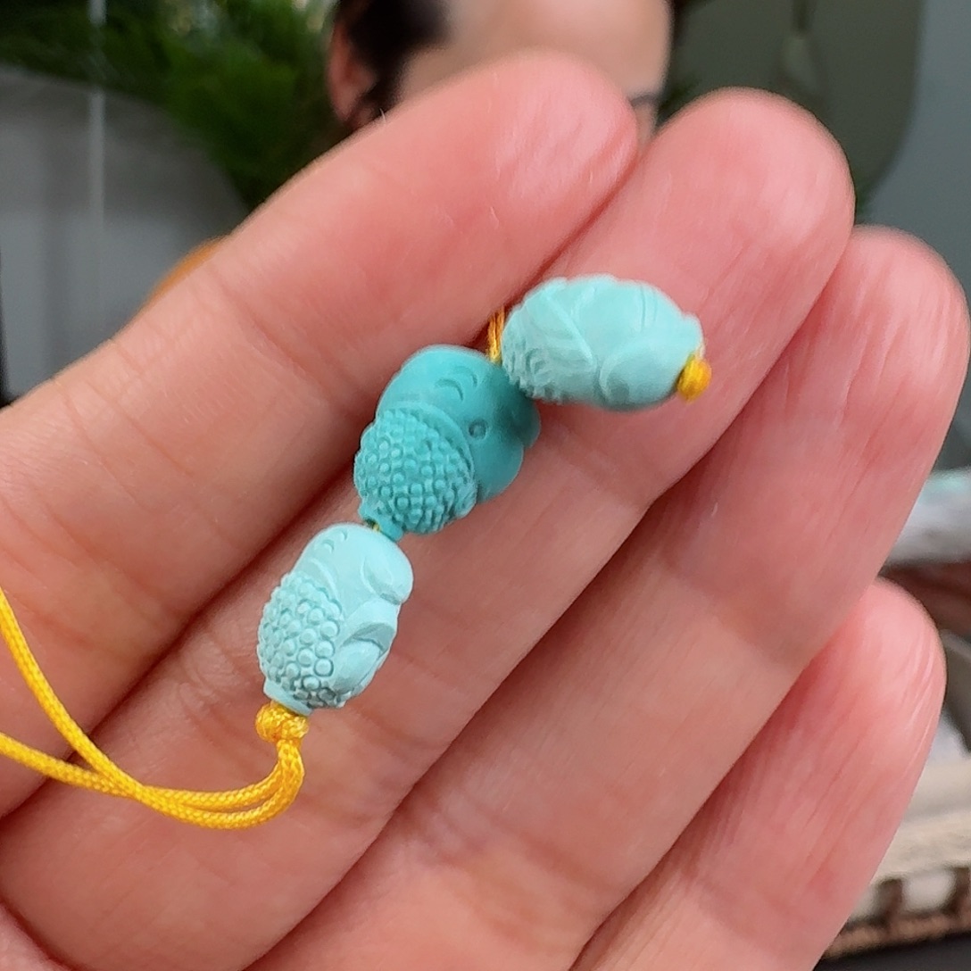 绿松石珠宝奇石未镶嵌