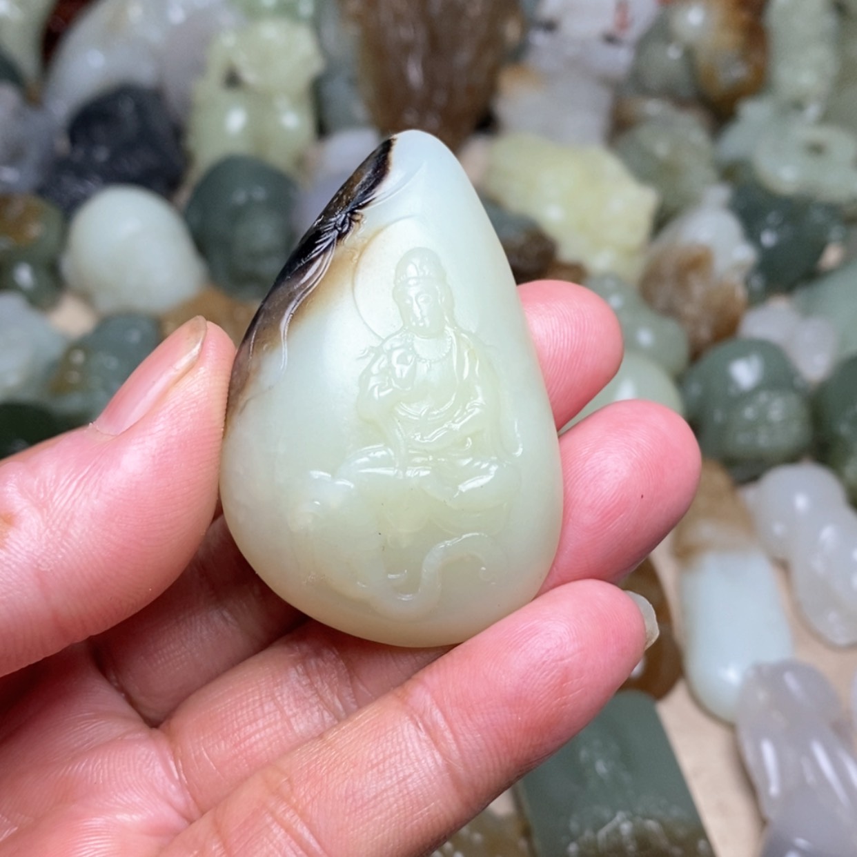 【闪购商品】和田玉挂件未镶嵌