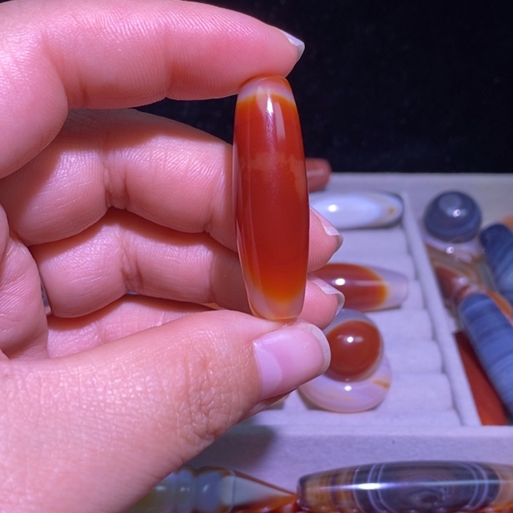 玛瑙/玉髓未镶嵌颈饰