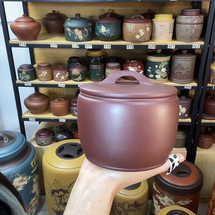 紫砂茶叶罐紫砂茶叶罐