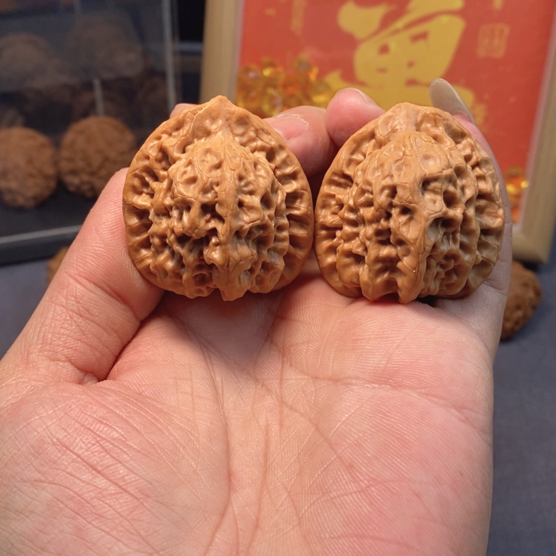 把件文玩核桃40尺挂月峰佛肚