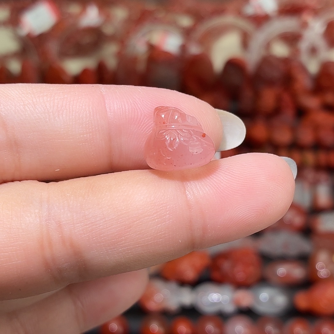 南红玛瑙未镶嵌颈饰