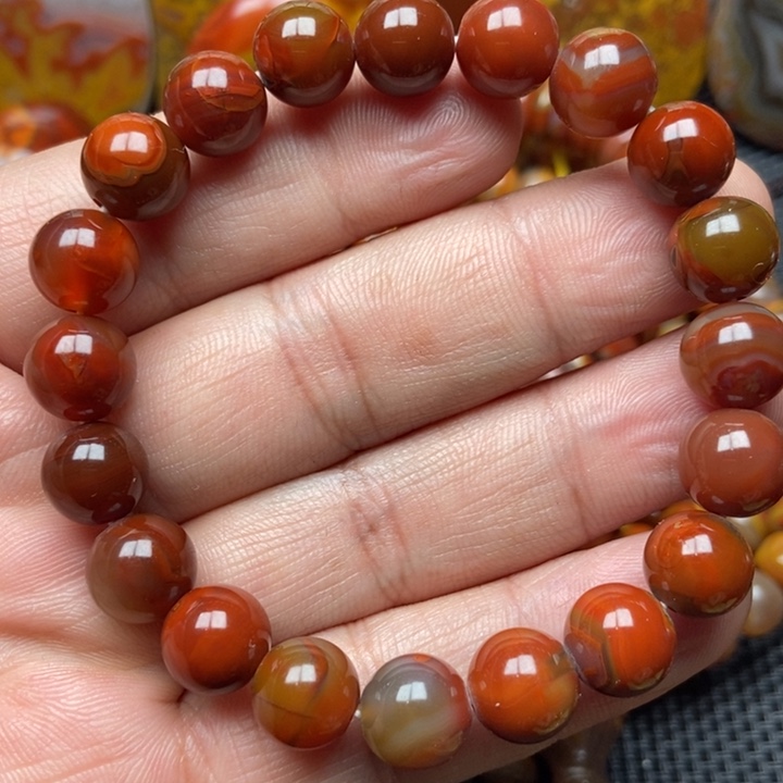玛瑙/玉髓手串未镶嵌