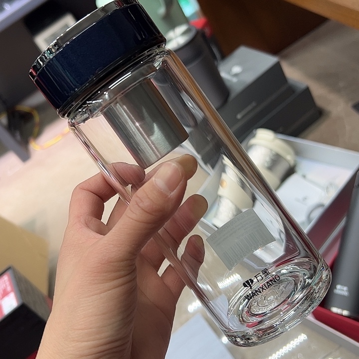 U32-70470ml  单层烫手蓝黑  