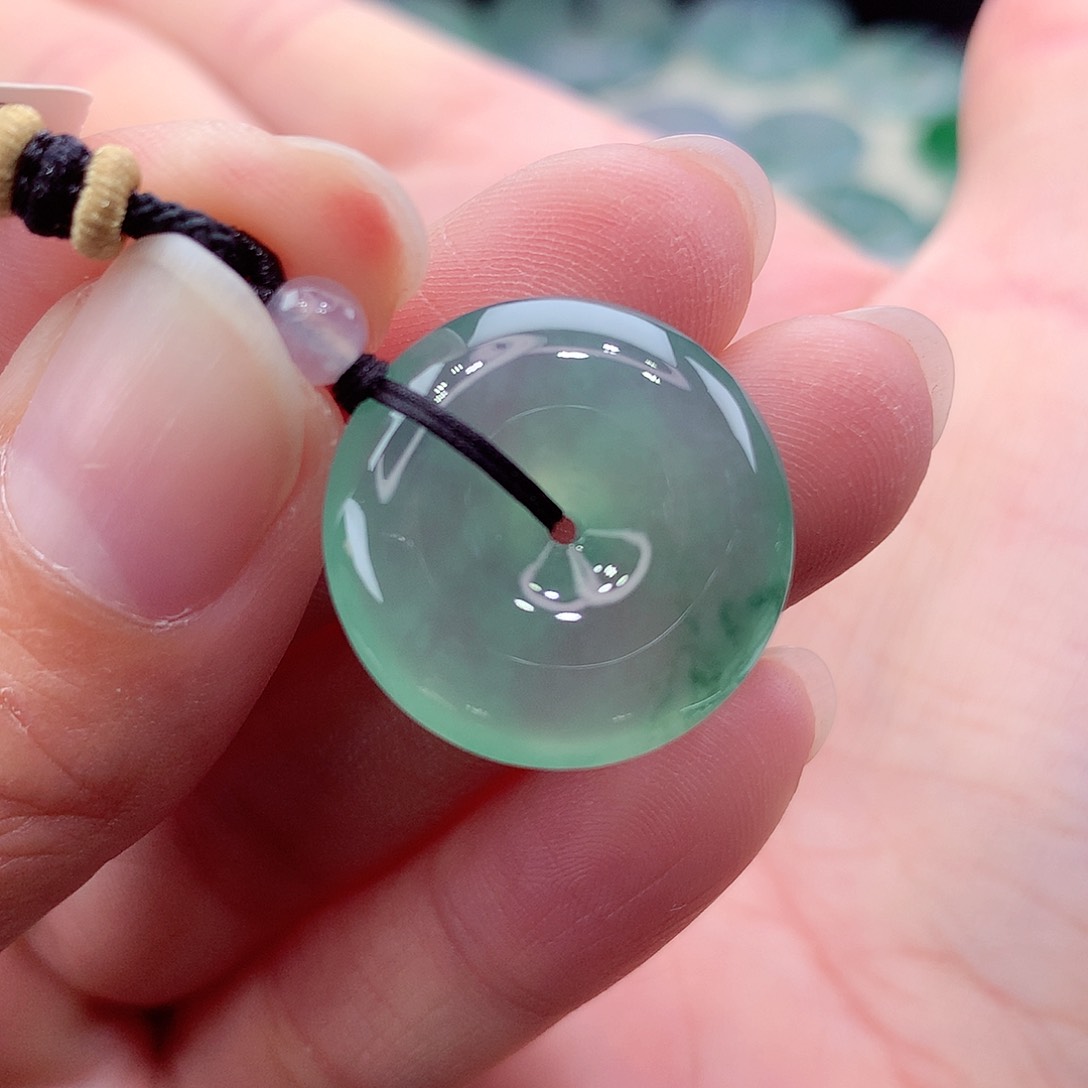 颈饰未镶嵌翡翠编号24尺寸21.1-5.7