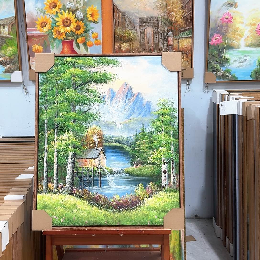 油画5060油画作品展作品展作品集展作品