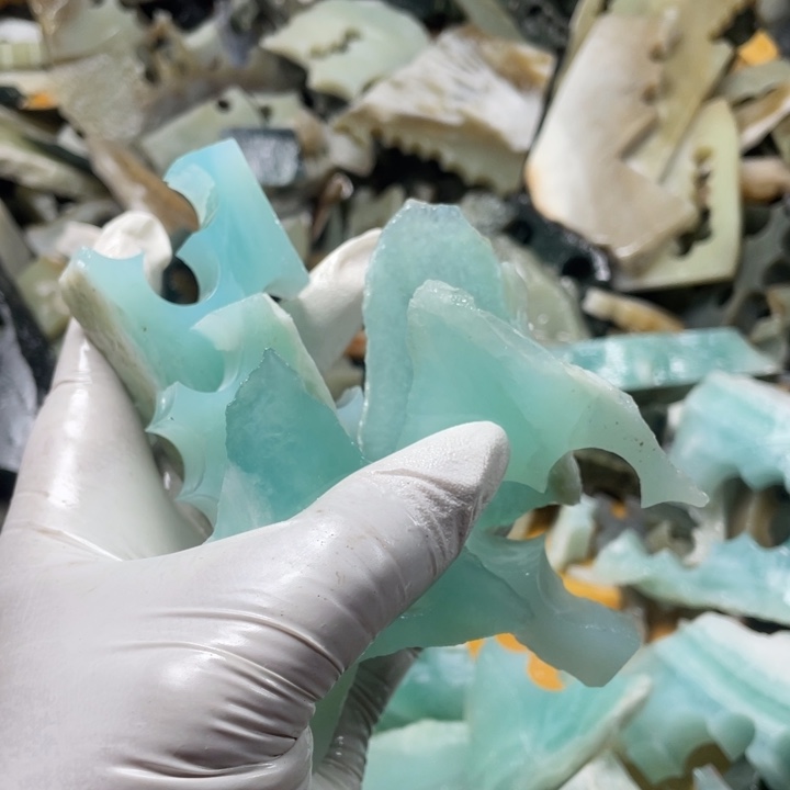 双***画软玉未镶嵌珠宝半成品