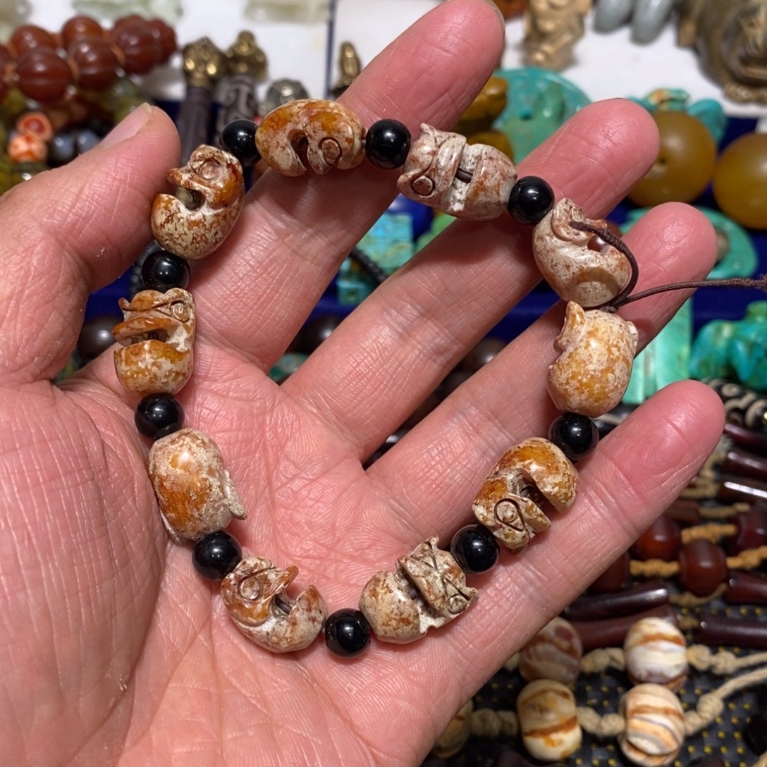 玛瑙/玉髓合金手链