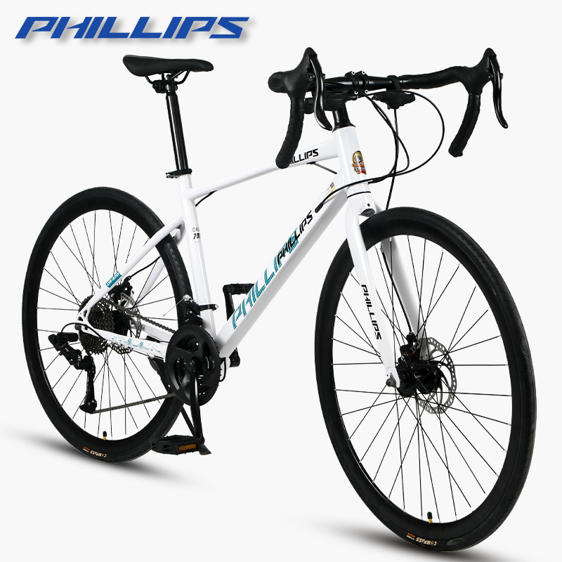 PHILLIPS菲利普旗舰店成人男女学生通勤车碟刹变速跑车入门级