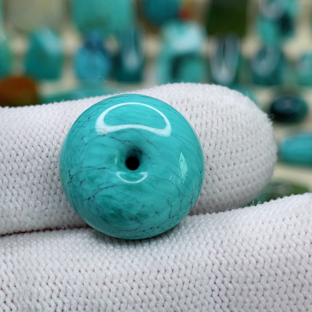 绿松石珠宝奇石未镶嵌