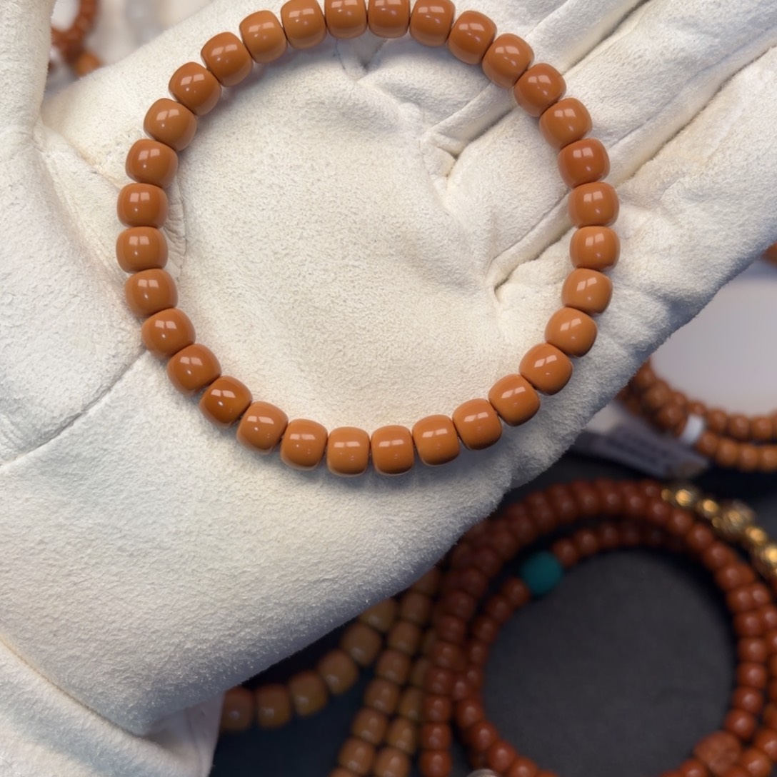 安***d手串橄榄核核尖极限弧老挝7.1放漏