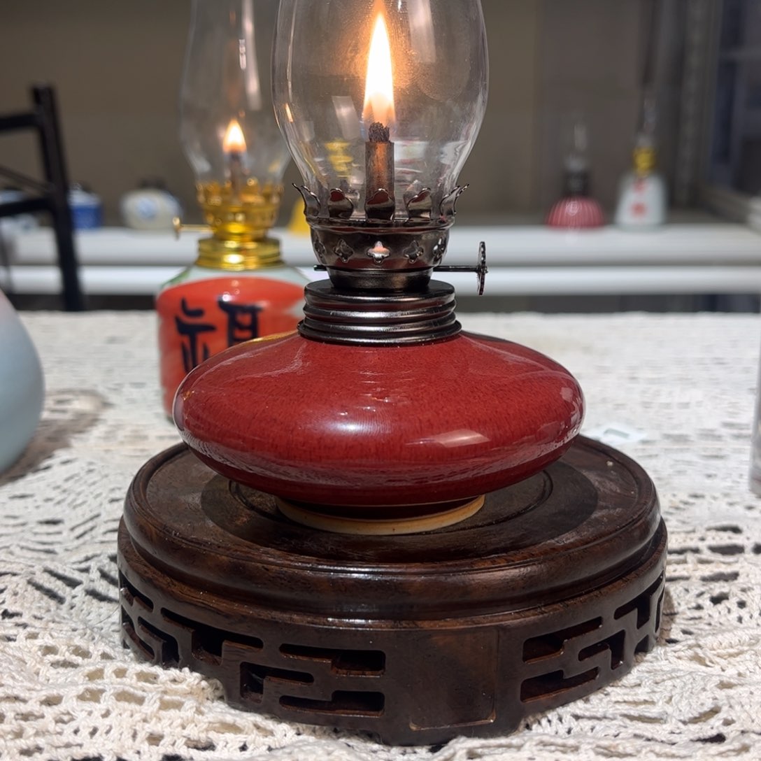 摆件景德镇陶瓷香薰灯