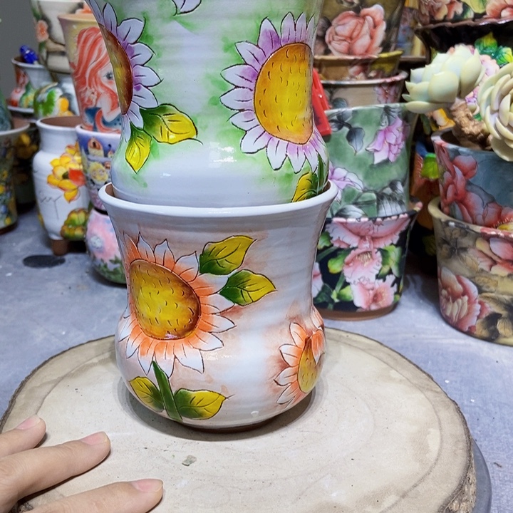 景德镇艺术手绘作品