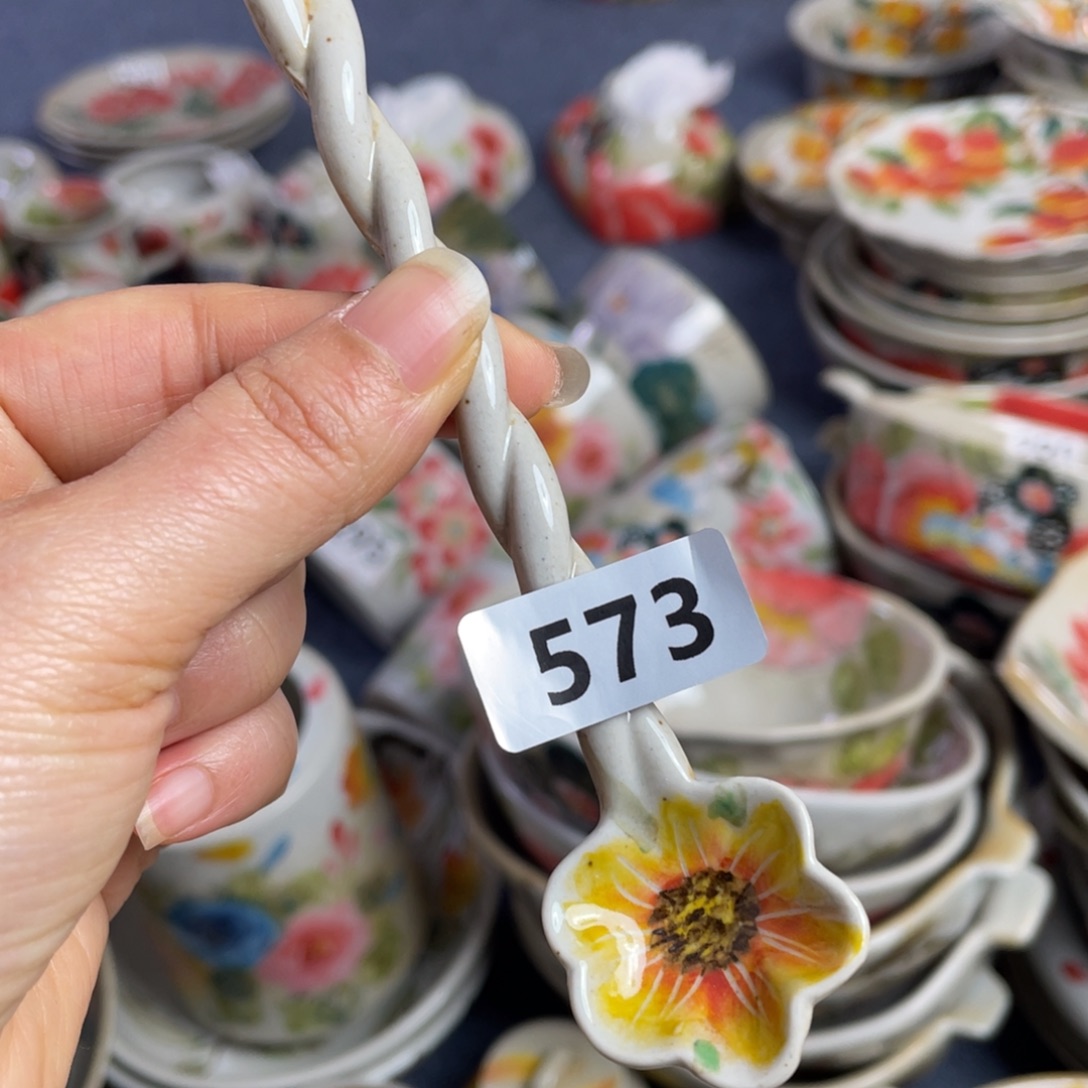 小咖啡勺景德镇高温陶瓷88888