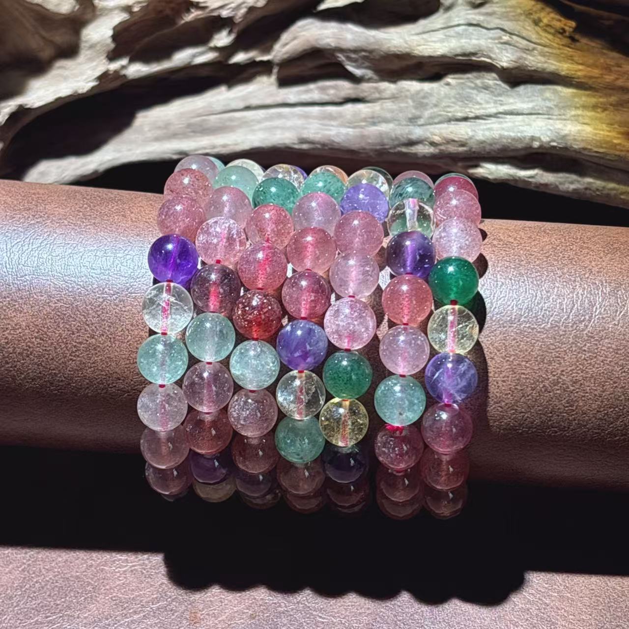 【与帅珠宝】草莓晶多宝单圈 D031305-多样性发其一